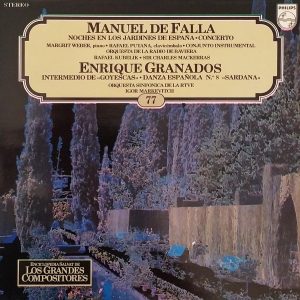 MANUEL DE FALLA, ENRIQUE GRANADOS VOL.77