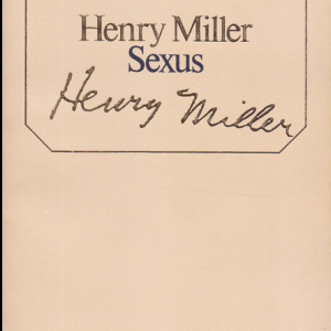 (Español) HENRY MILLER, SEXUS