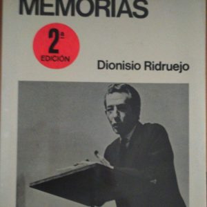 (Español) DIONISIO RIDRUEJO, CASI UNAS MEMORIAS 2ª ED.