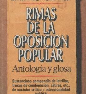 (Español) MANUEL BARRIOS, RIMAS DE LA OPOSICIÓN POPULAR