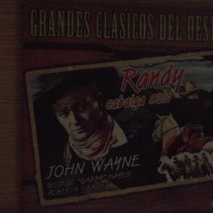 (Español) GRANDES CLÁSICOS DEL OESTE, RANDY CABALGA SOLO DVD