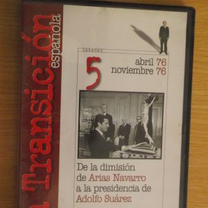 (Español) DE LA DIMISIÓN DE ARIAS NAVARRO A LA PRESIDENCIA DE ADOLFO SUÁREZ (5) DVD