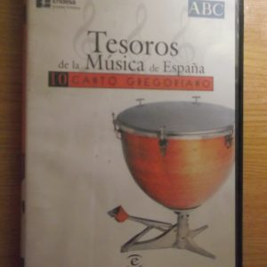 TESOROS DE LA MÚSICA DE ESPAÑA, CANTO GREGORIANO DVD