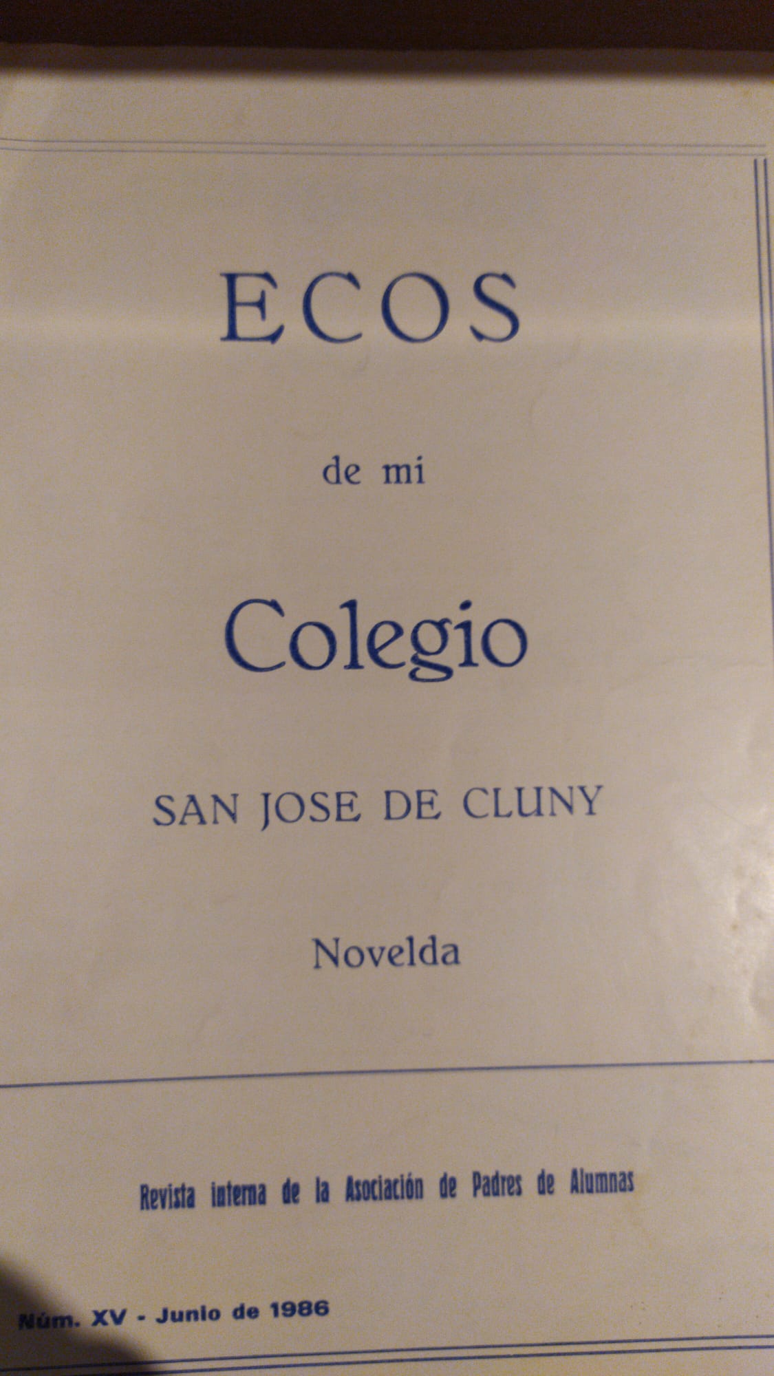 ECOS DE MI COLEGIO