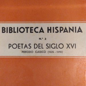 POETAS DEL SIGLO XVI