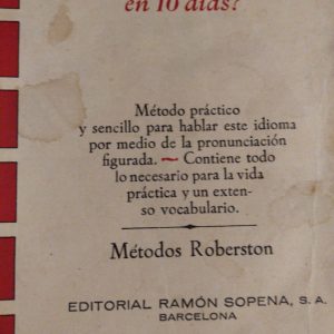 (Español) MÉTODOS ROBERSTON, ¿QUIERE USTED SABER FRANCÉS EN DIEZ DÍAS?