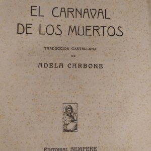 LUIS PIRANDELLO, EL CARNAVAL DE LOS MUERTOS